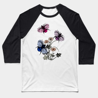 Bisexual Bees Baseball T-Shirt